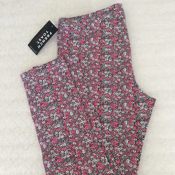 Girl's Floral Printed Legging - Picture 1 of 4